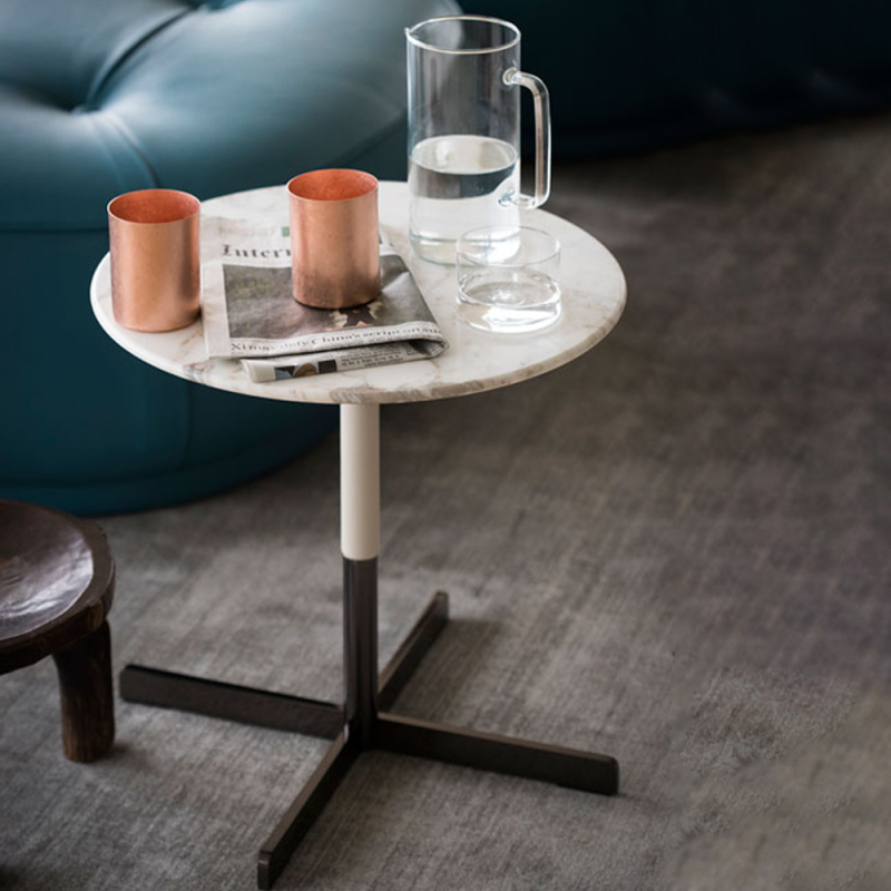 Walnut Veneered MDF Lacquered Coffee Table