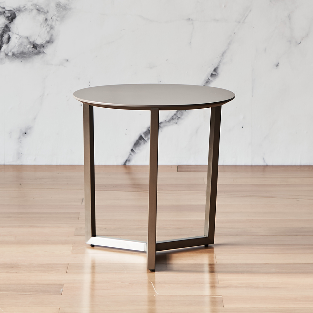 Elevate Your Space with a High-Quality Metal Frame Round Coffee Table