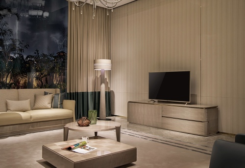 Living Room Simple Design Wooden Cabinet Modern TV Cabinet