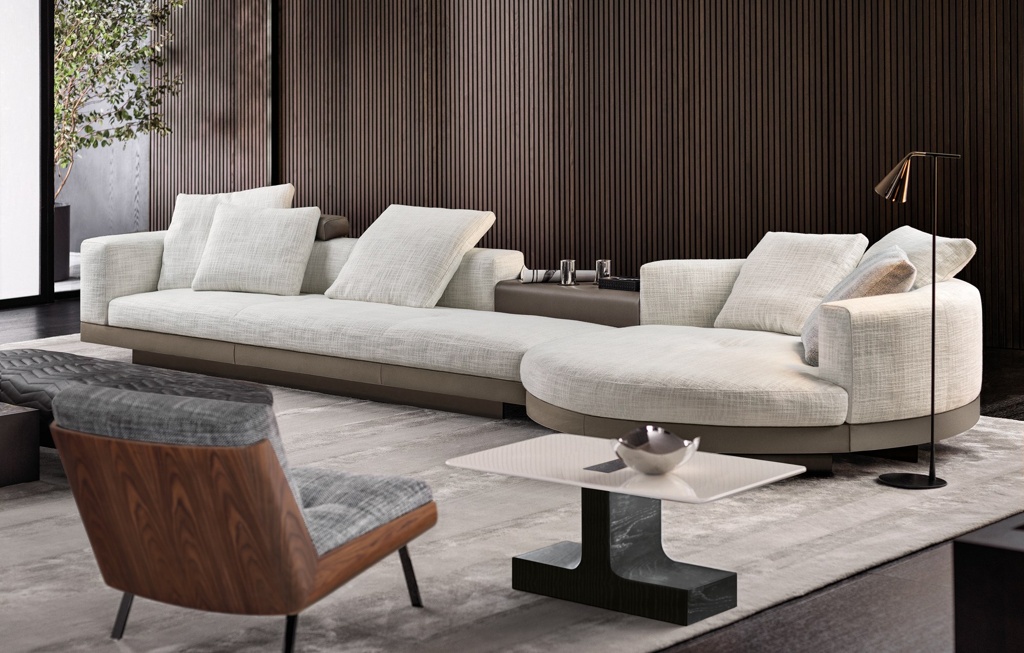 Luxury Fabric Sofa 