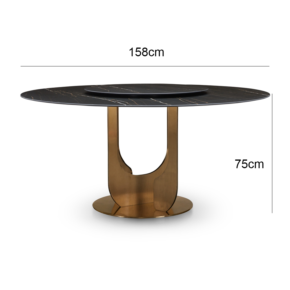 Light Top Italian Dining Table