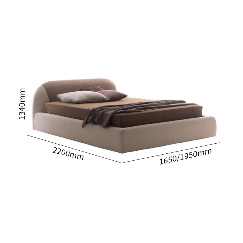 European style king size bed set