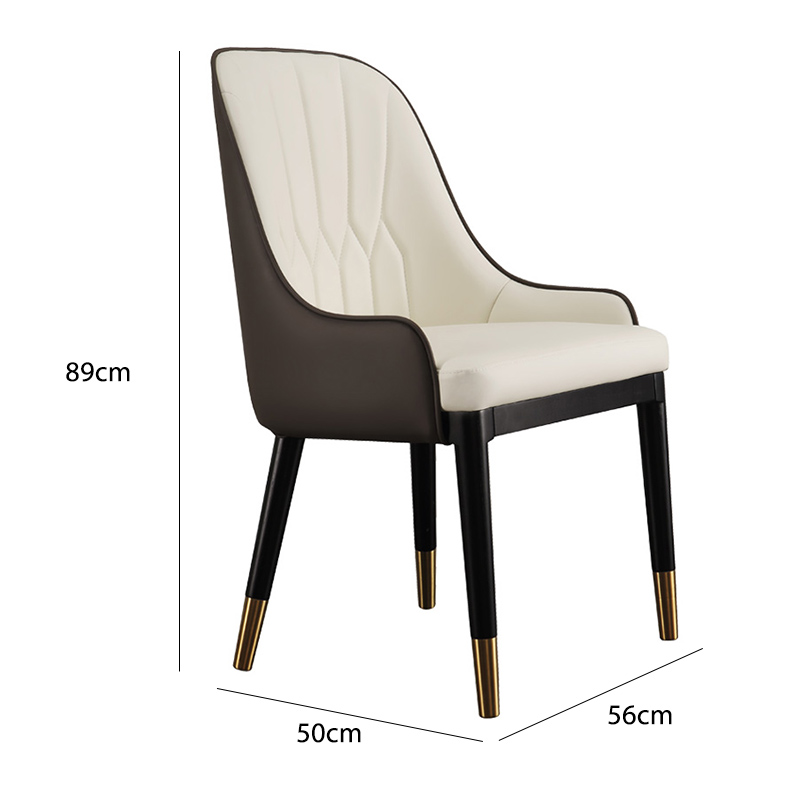 chair,Leather Upholstered Contemporary Dining Room Chair