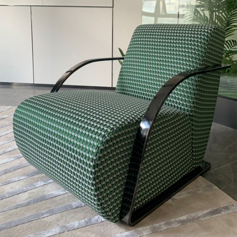 Modern design style soft seat cushion armrest leisure chair