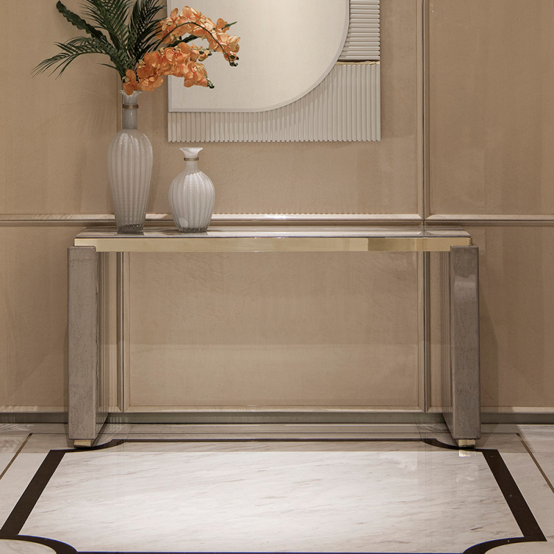 Modern and simple foyer console table