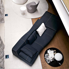 Modern Home Living Room Fabric Furniture L Shape Design Sofa