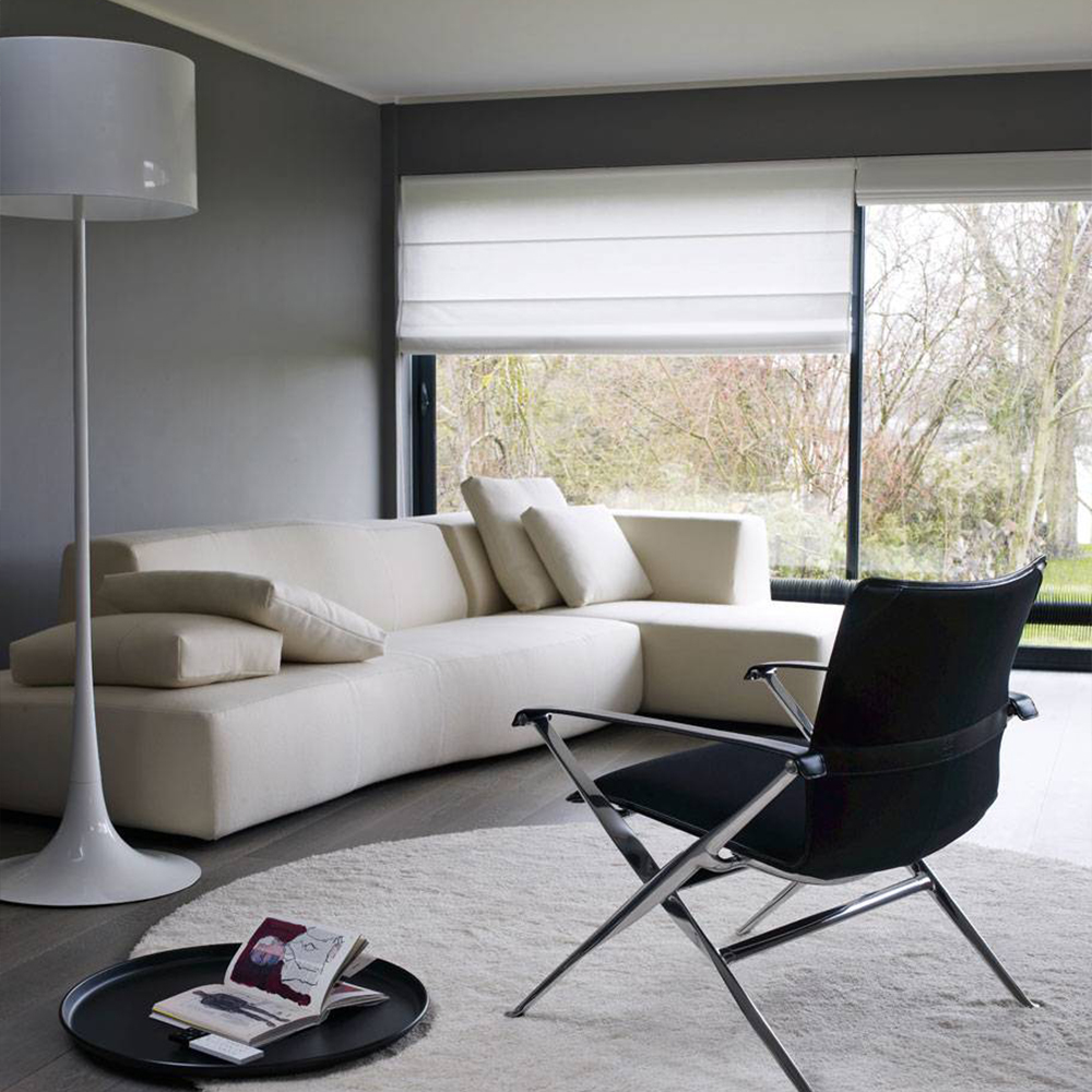 Modern Home Living Room Fabric Furniture L Shape Design Sofa