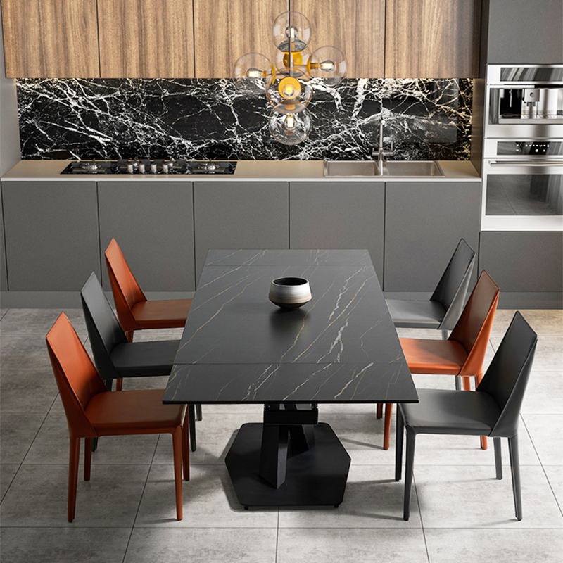 European Style Rectangle Marble Dining Table