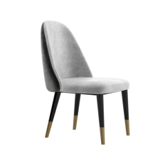 High Back Upholstered Modern Dining Chair