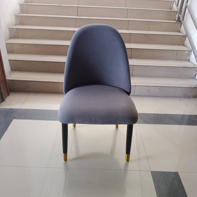 High Back Upholstered Modern Dining Chair