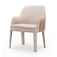 Hot Sale Fashion Elegant Leather Dining Chair Designs