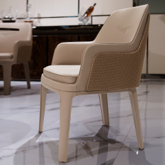 Hot Sale Fashion Elegant Leather Dining Chair Designs