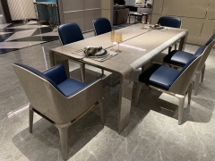 High Gloss 6 Seater Dining Room Modern Dining Table