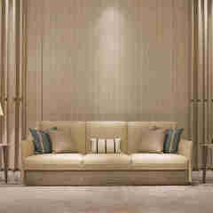 Living room simple style new modern leather sofa