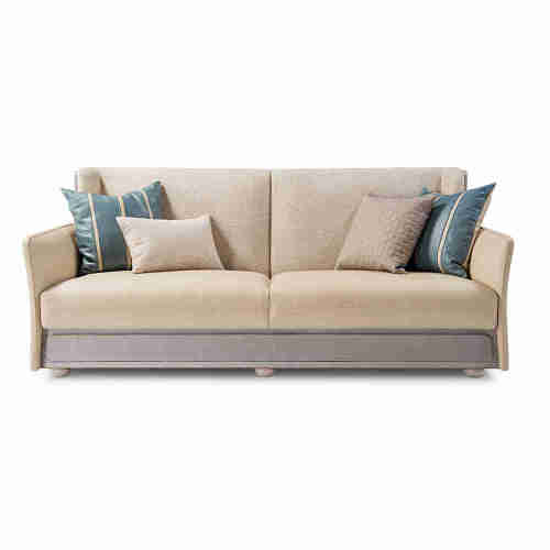 Living room simple style new modern leather sofa