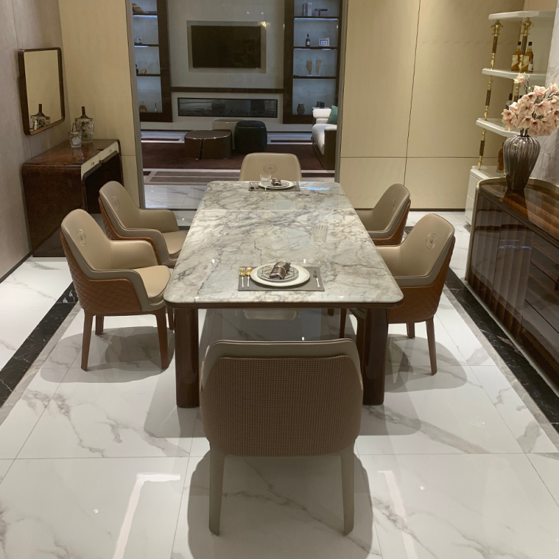 Modern Marble Dining Table - EKAR FURNITURE