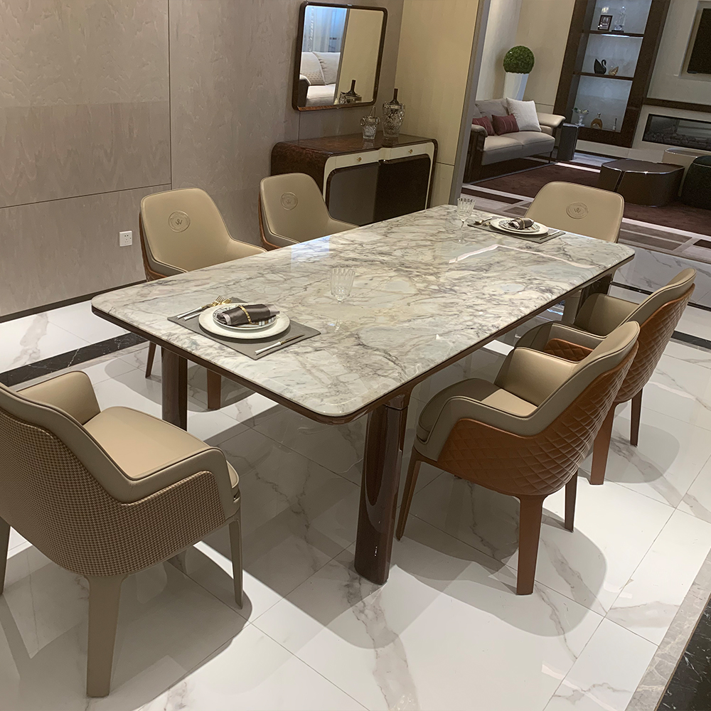 Modern Marble Dining Table - EKAR FURNITURE