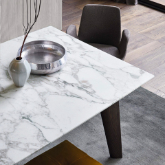 1.4M 1.6M 1.8M Marble Top Modern Design Dinner Dining Table