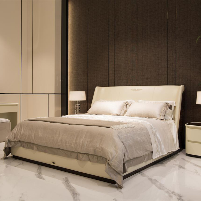 Modern design style bedroom bed