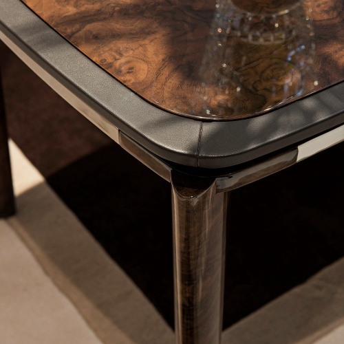Living Room Square Italian High Gloss Modern Coffee Table