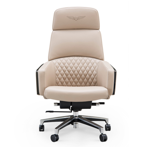 Luxury Modern Deluxe Design With Wheel Leather Home Office Chair