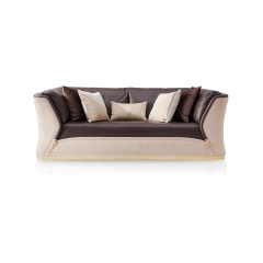 High-end luxury design home living room sofa