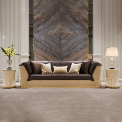 Luxury Modern Living Room Furniture Leather Sofa Chair