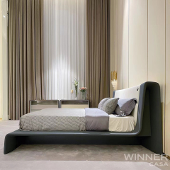 Luxury European style bedroom furniture modern bed