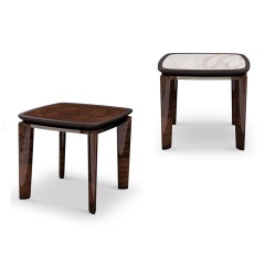 Unique Side Square Living Room Modern End Table