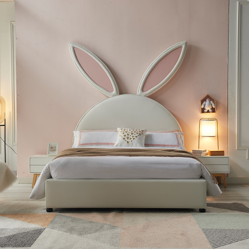 Children Bedroom Rabbit Cute Bed