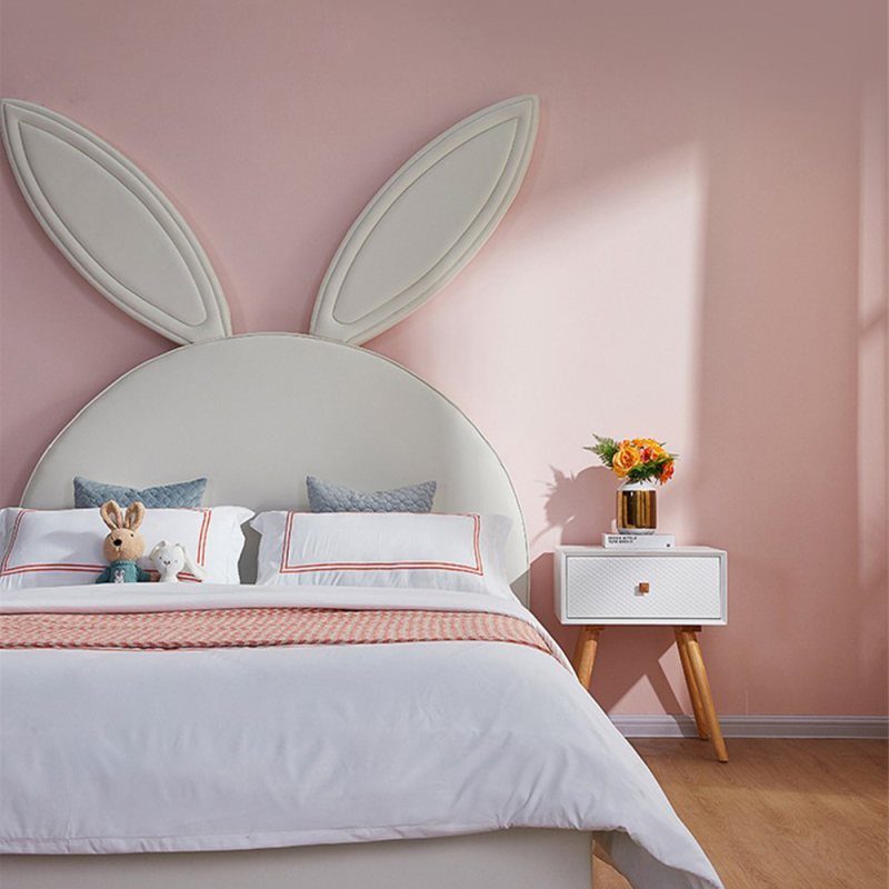 Children's Cute Rabbit-Themed Bedroom Bed