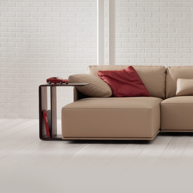 New Italian Design Living Room Furniture L Shape Modern Sofa