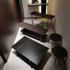 New Design Comfort Chair Modern Luxury Fabric Leather Stool