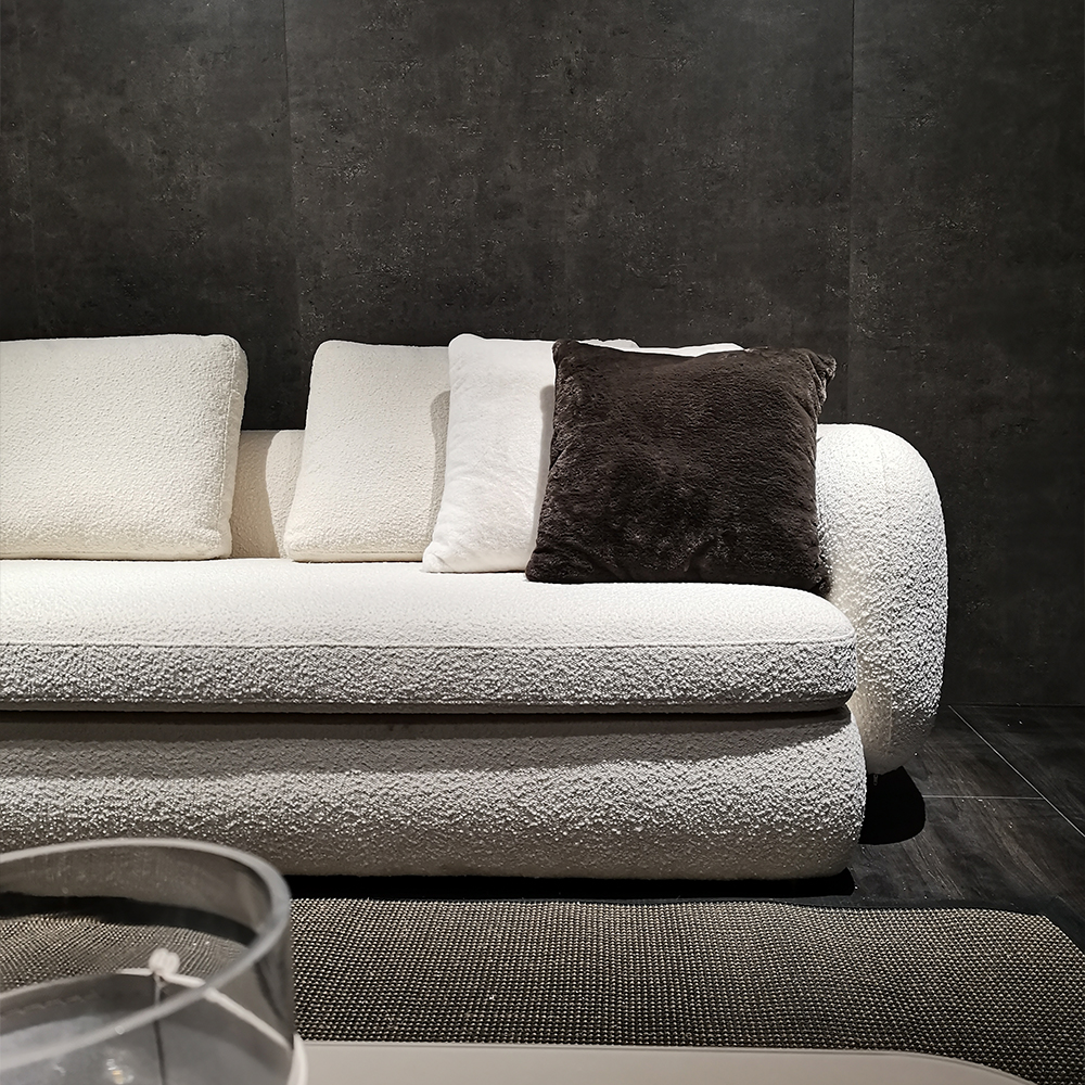 High-end exquisite sofa set fabric comfortable living room sofa