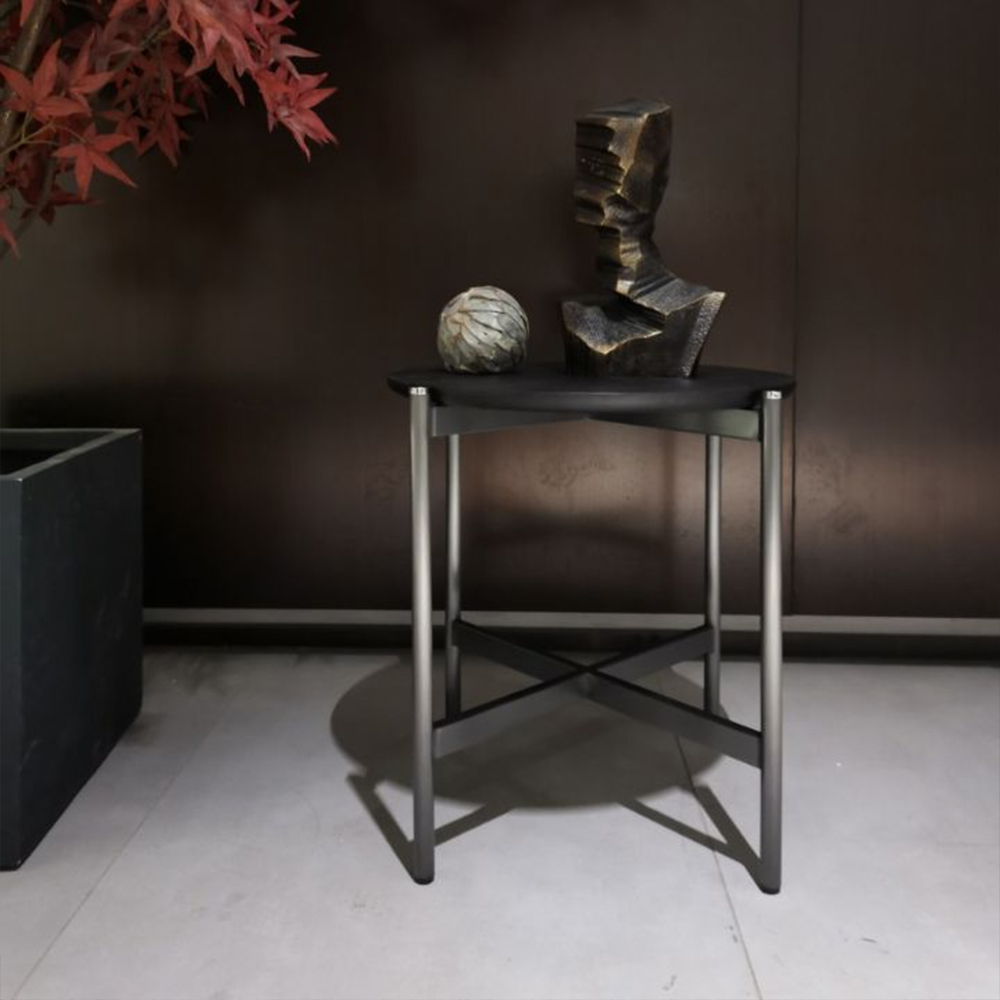 Modern Minimalist Marble Square Side Table