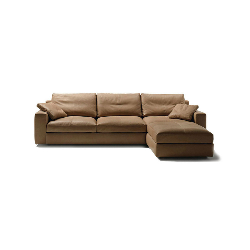 Contemporary Living Room Furniture 5 Seat Leather Modular Sofa Set