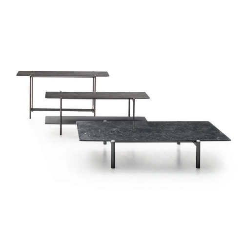 European light luxury dining table modern minimalist marble square side table