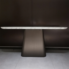 Modern Design Living Room Multifunctional Table Polished Marble Top