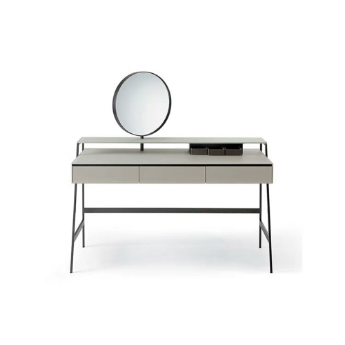 MDF lacquer in matte grey dressing table