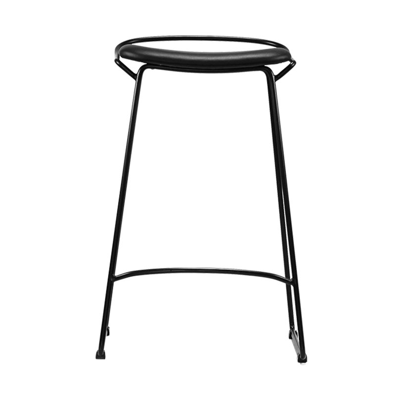 Chair Wooden High Bar Stool 