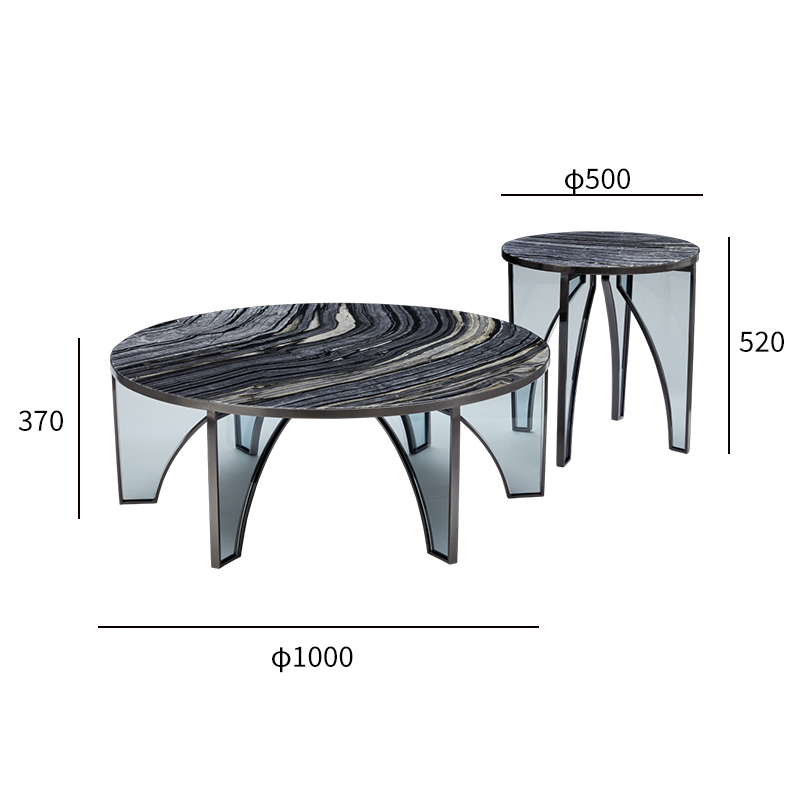 Round Glass Coffee Table