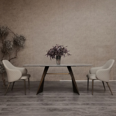 Italian Dining Table Luxury Lightweight Marble Modern Dining Table