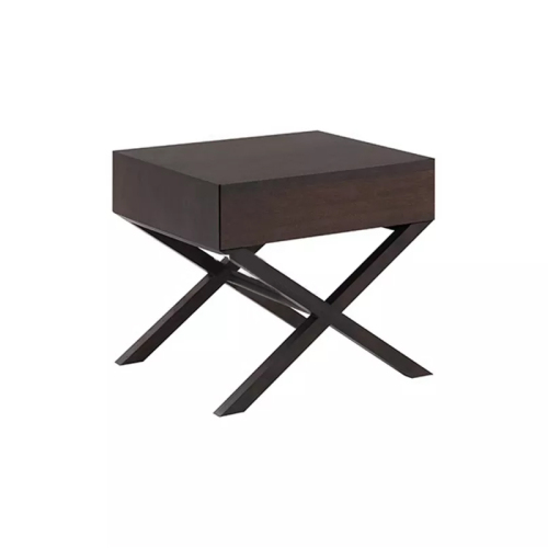 Solid Wood Frame Bedside Table