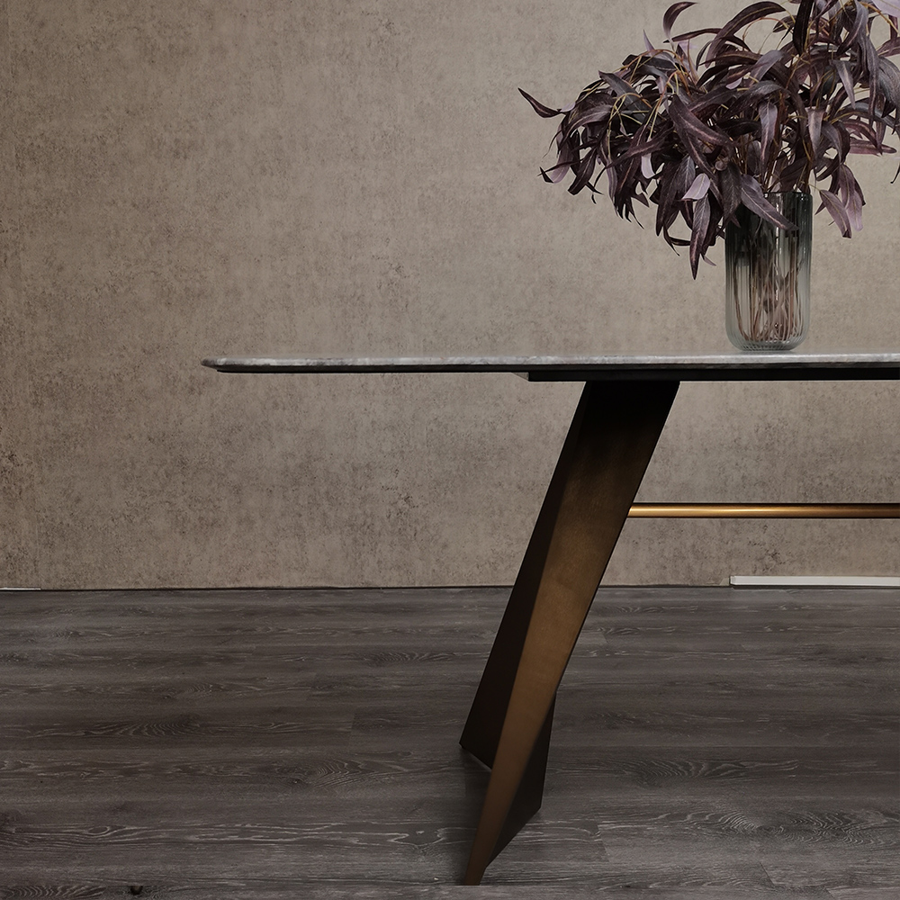 Italian Dining Table Luxury Lightweight Marble Modern Dining Table