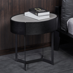 Modern Italy Wood Type Nightstand - Stylish Bedroom Accent