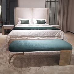 Modern home bedroom soft bed