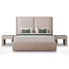 Modern home bedroom soft bed