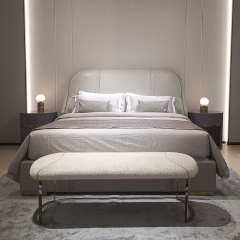 Bedroom Furniture Simple Design White Modern Bed