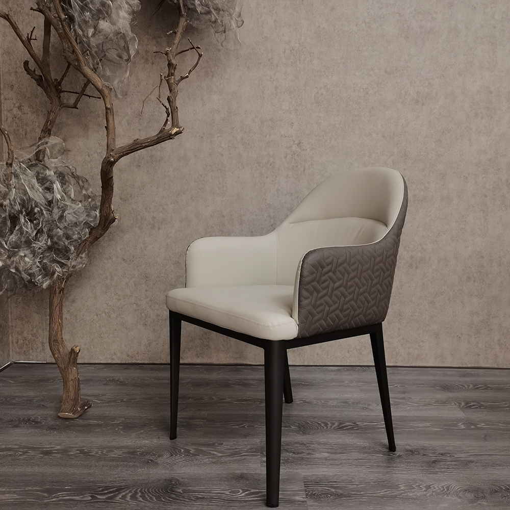 Italian dining chair light luxury family modern design dining chair