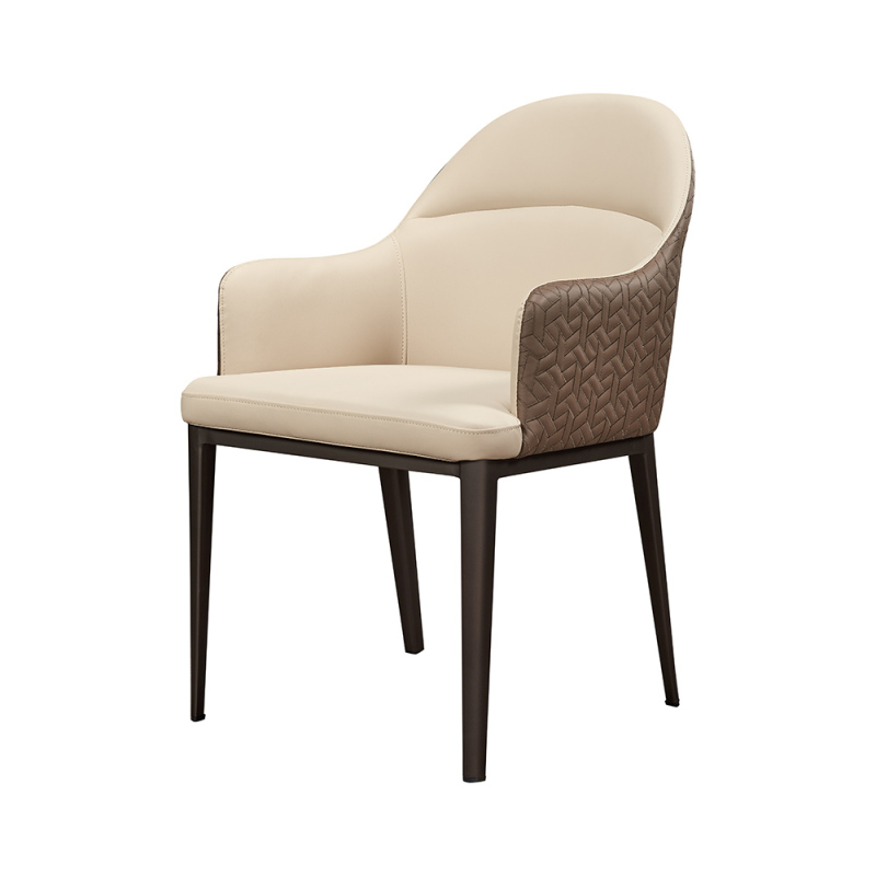 Italian dining chair light luxury family modern design dining chair